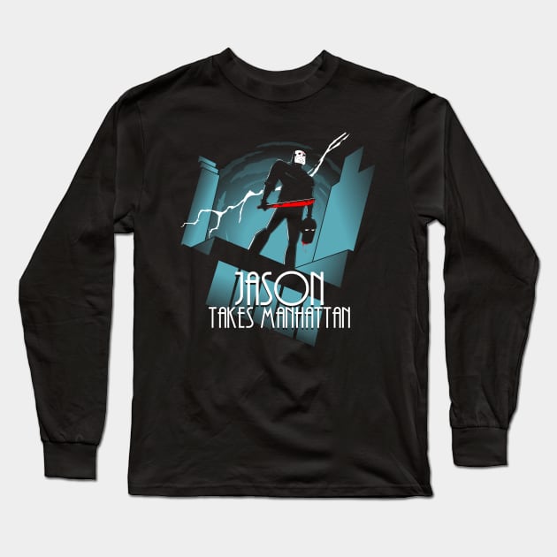 The Animated Slasher Long Sleeve T-Shirt by GoodIdeaRyan